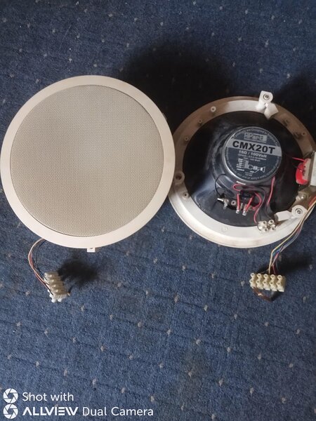 Set 2 boxe profesionale Apart CMX20T (100V / 16 Ohm)